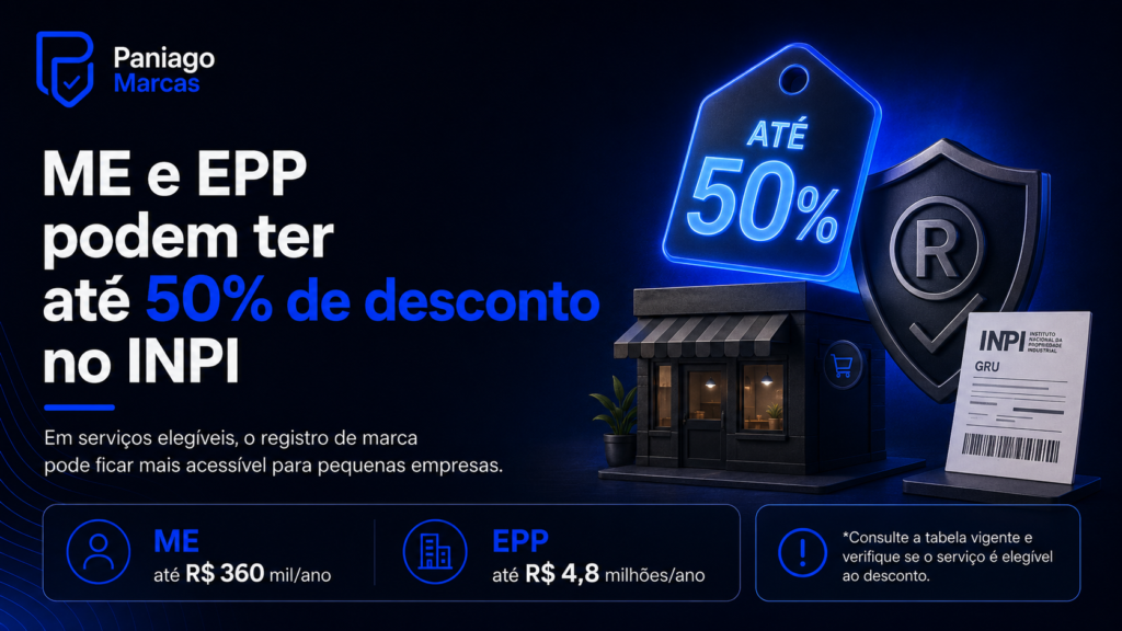 Me e EPP têm desconto